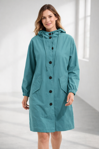 Damen Langjacke mit Kapuze - Norvielle