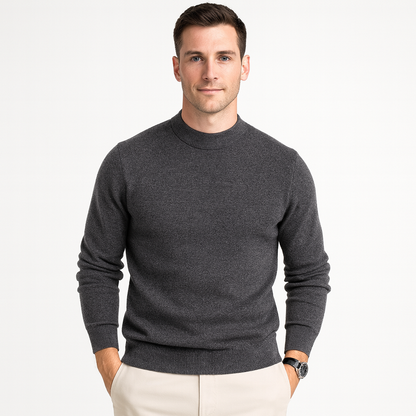 Herren Strickpullover Legere Form Ruhige Linienführung