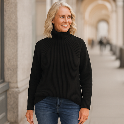 Damen Strickpullover Modern Lässig Komfort