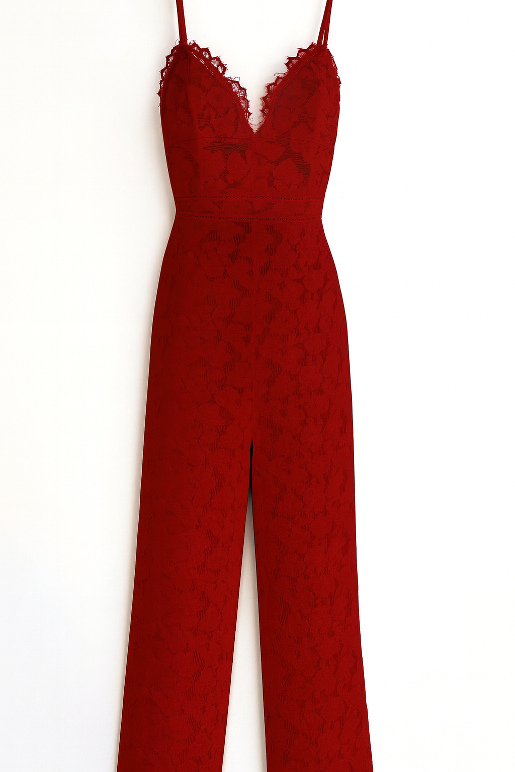 Eleganter Damen Jumpsuit Spitze