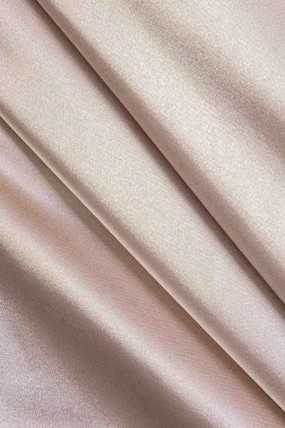 Damen Asymmetrische Satin-Bluse Ballonärmel Einseitig