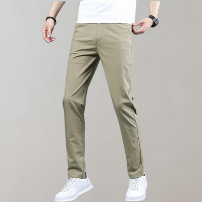 Chinos | Bequem | Elastische Taille | Stretch-Hose | Chino-Hose für Herren-Chaps Herrenmode