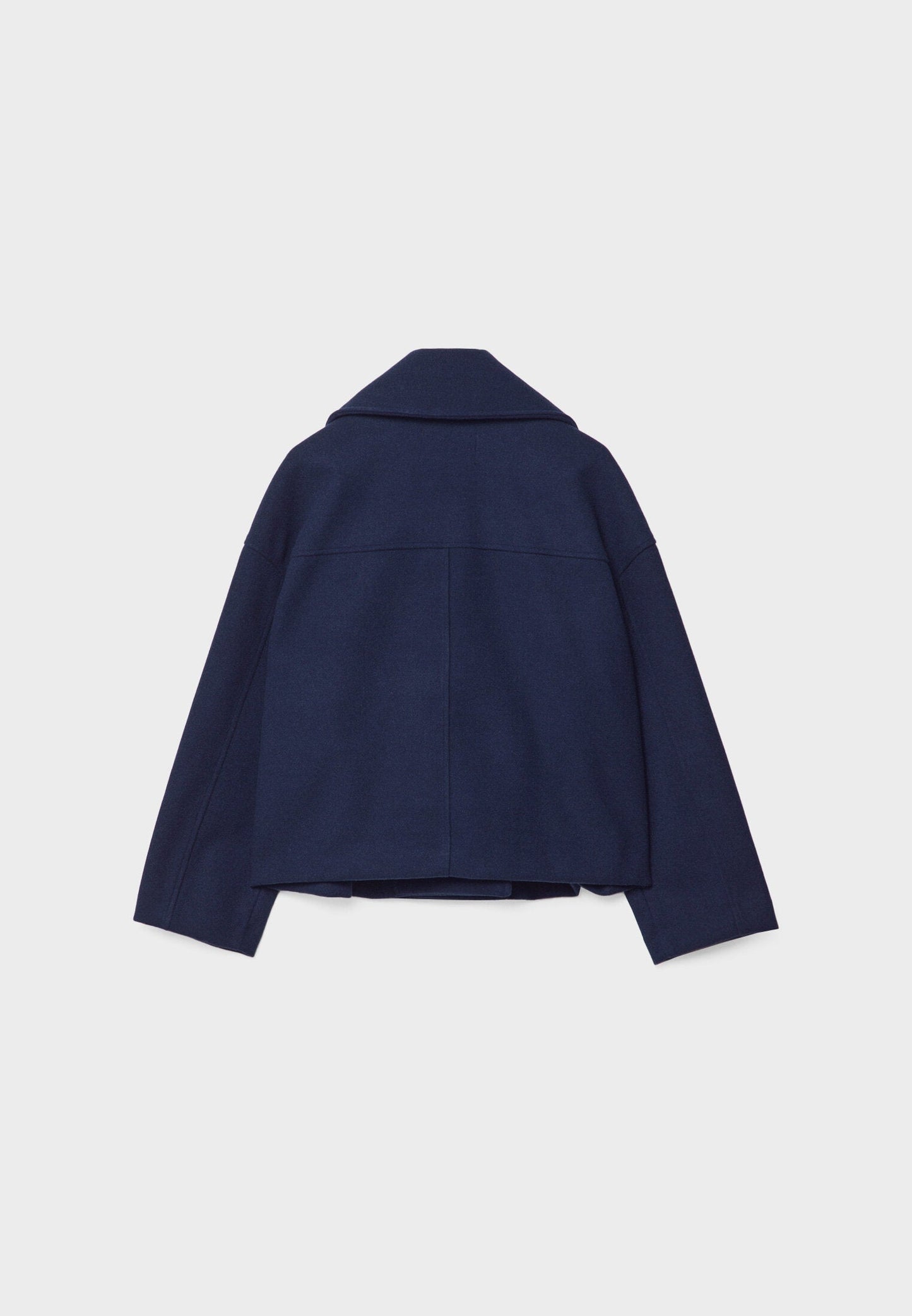 Damen Kurzmantel Doppelknopfleiste Elegantes Design