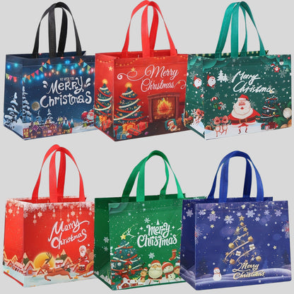 Wiederverwendbare Weihnachtstaschen Groß Geschenkbeutel - Norvielle