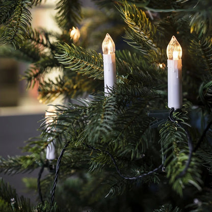 Weihnachtskerzenlichter Warmweißes LED Baumschmuck