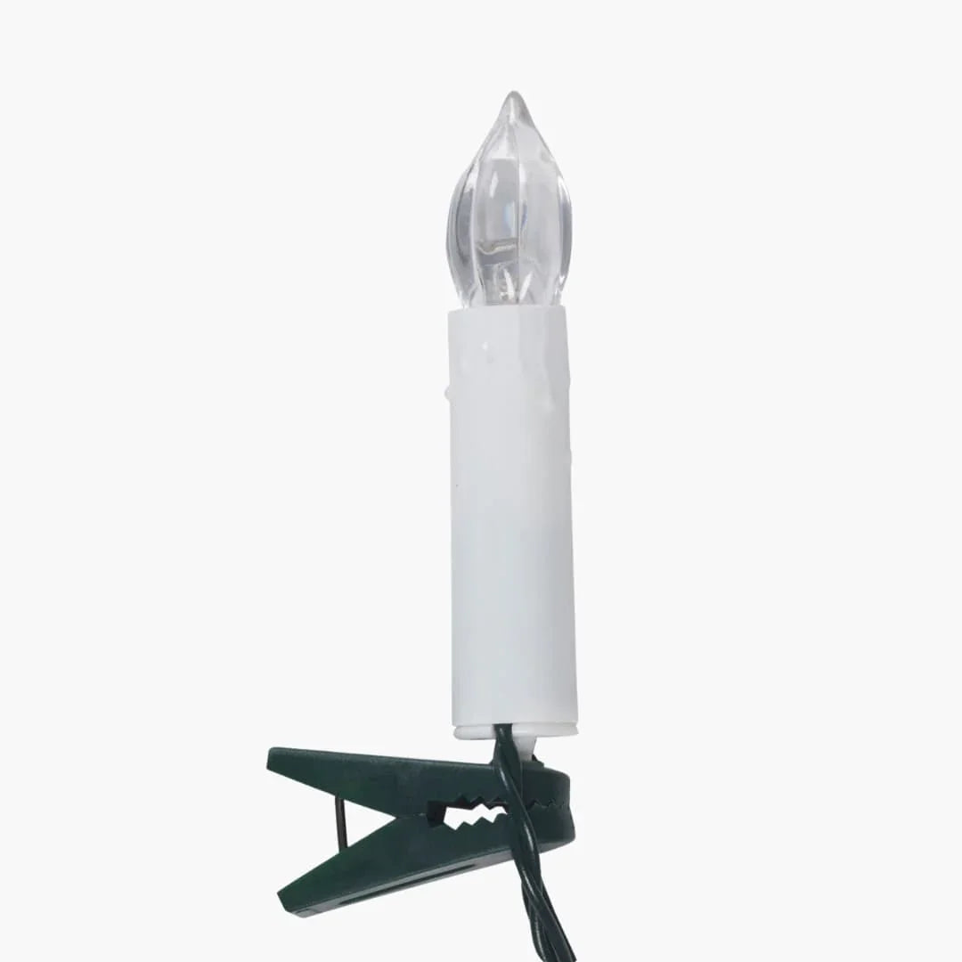 Weihnachtskerzenlichter Warmweißes LED Baumschmuck - Norvielle