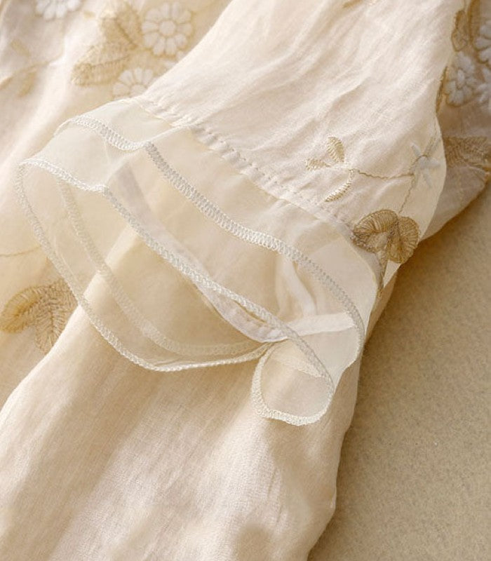 Eloise Damenbluse Feine Stickerei Elegantes Design