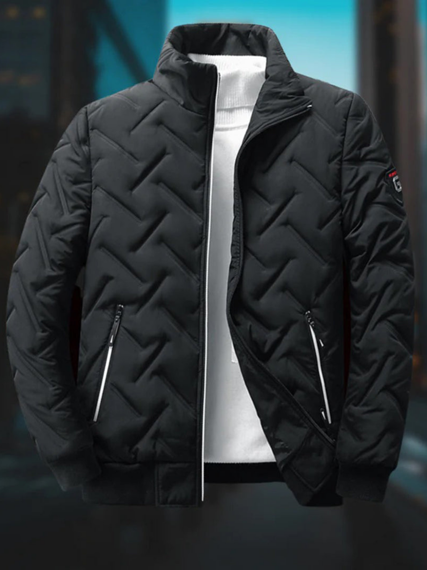 Herren Winterjacke Klimafest Wasserdicht