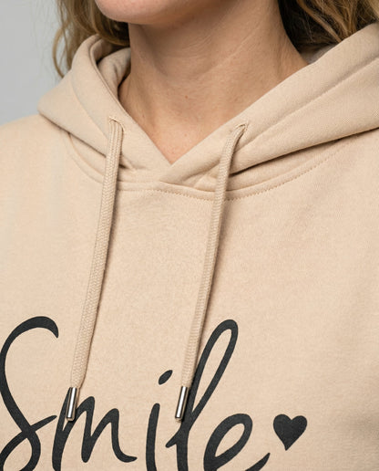 Damen Hoodie Lässig Bedruckt