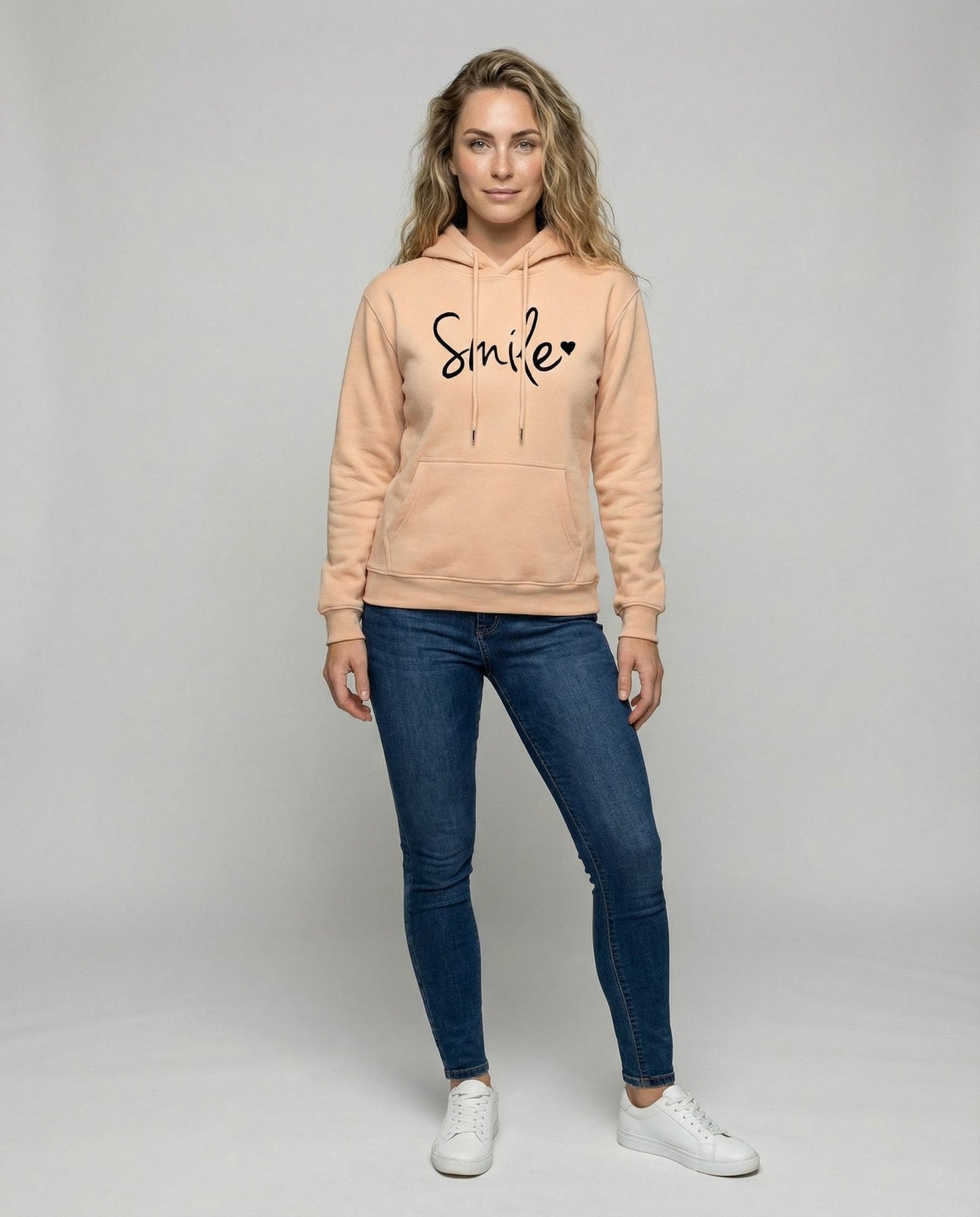 Damen Hoodie Lässig Bedruckt