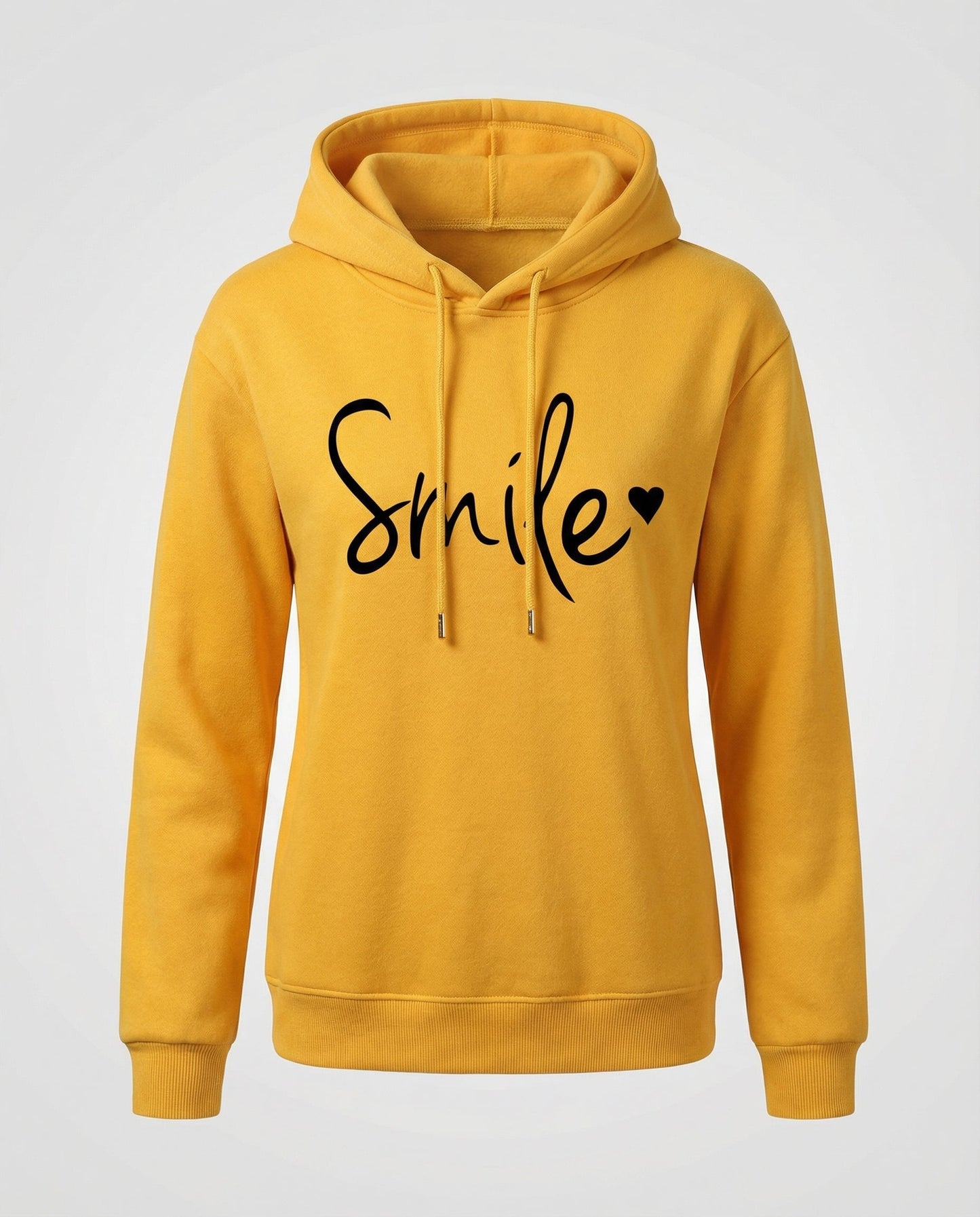 Damen Hoodie Lässig Bedruckt