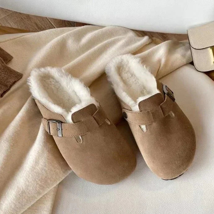 Orthopädische Clogs Damen Schnalle Geschlossen
