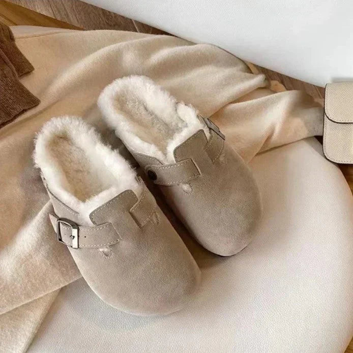 Orthopädische Clogs Damen Schnalle Geschlossen