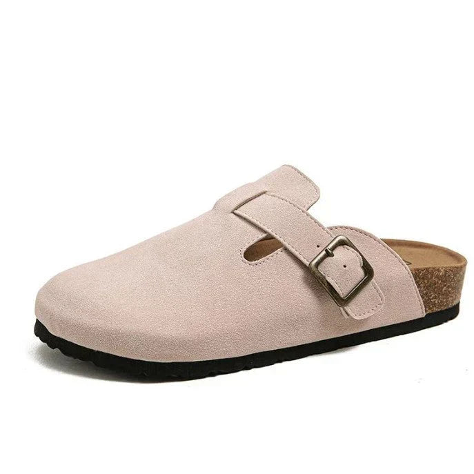Orthopädische Clogs Damen Schnalle Geschlossen