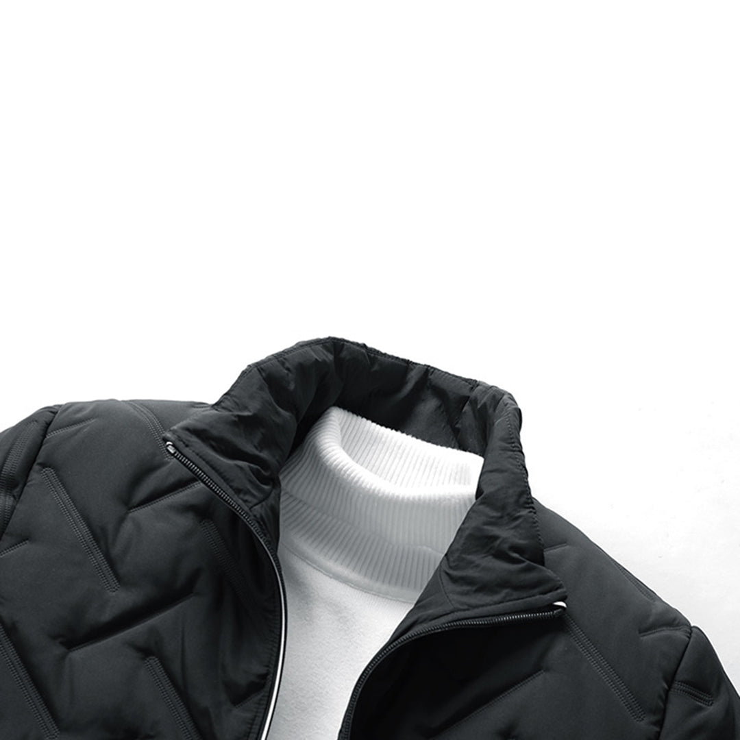 Herren Steppjacke Stehkragen