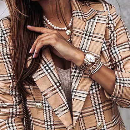 Damen Blazer Moderner Look Elegantes Design