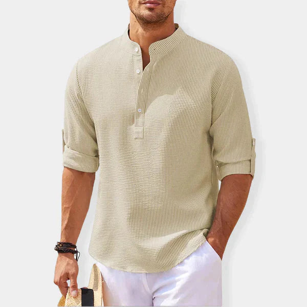 Coast Airy Polo für den Sommer Frühling-Khaki-S-Chaps Herrenmode