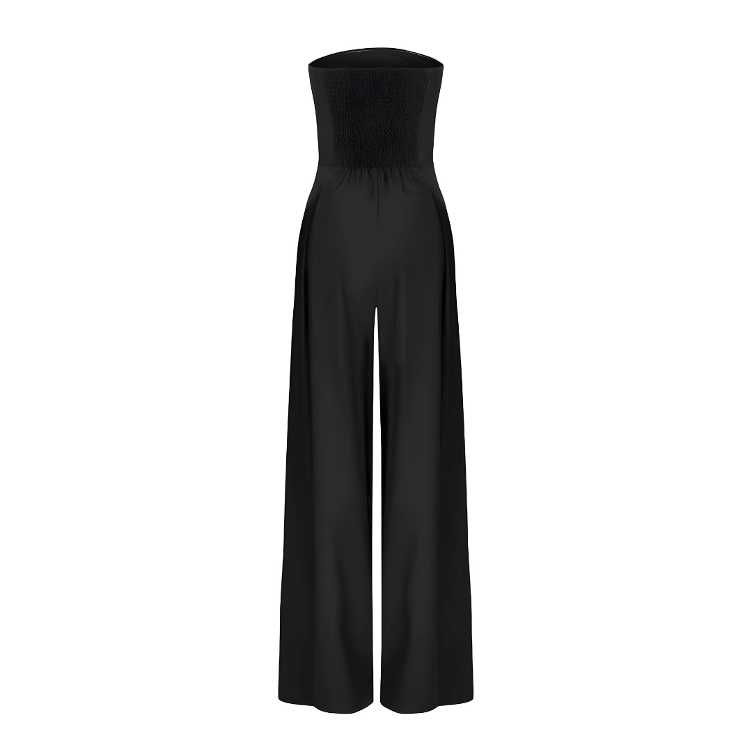 Norvielle Damen Strapless Jumpsuit