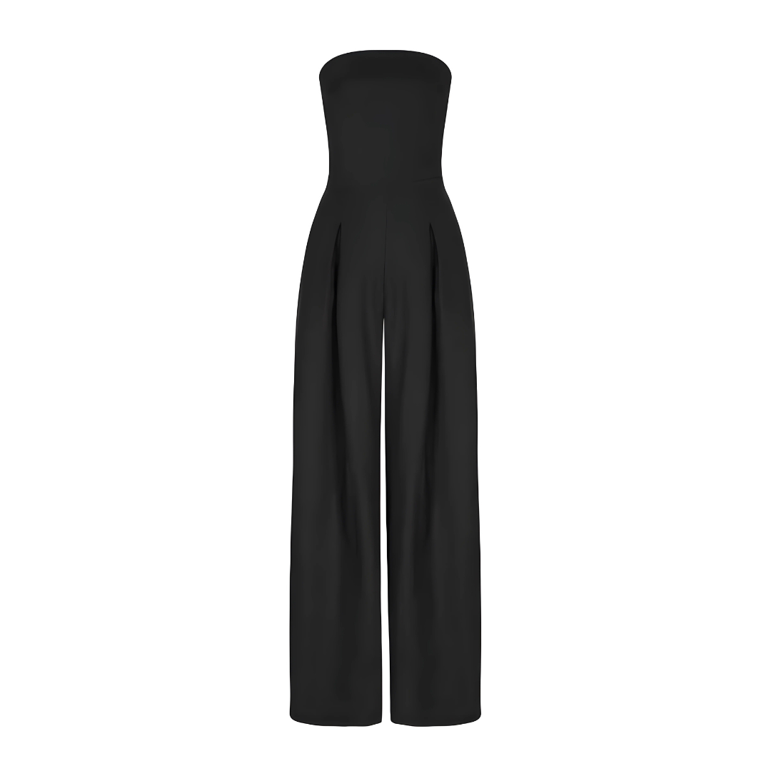 Norvielle Damen Strapless Jumpsuit