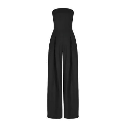 Norvielle Damen Strapless Jumpsuit