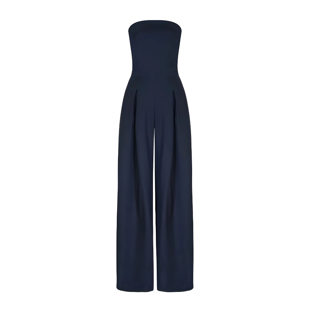 Norvielle Damen Strapless Jumpsuit - Norvielle