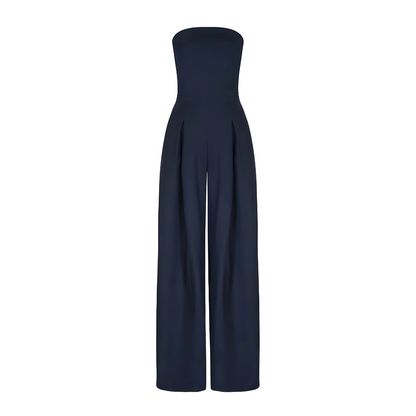 Norvielle Damen Strapless Jumpsuit - Norvielle