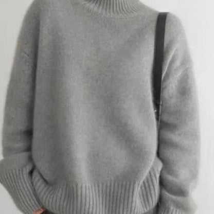 Damen Oversized Rollkragenpullover Olivia Winter