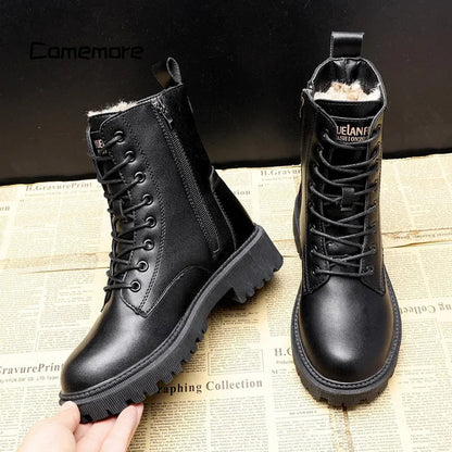 Damen Winterstiefel Warm Isoliert
