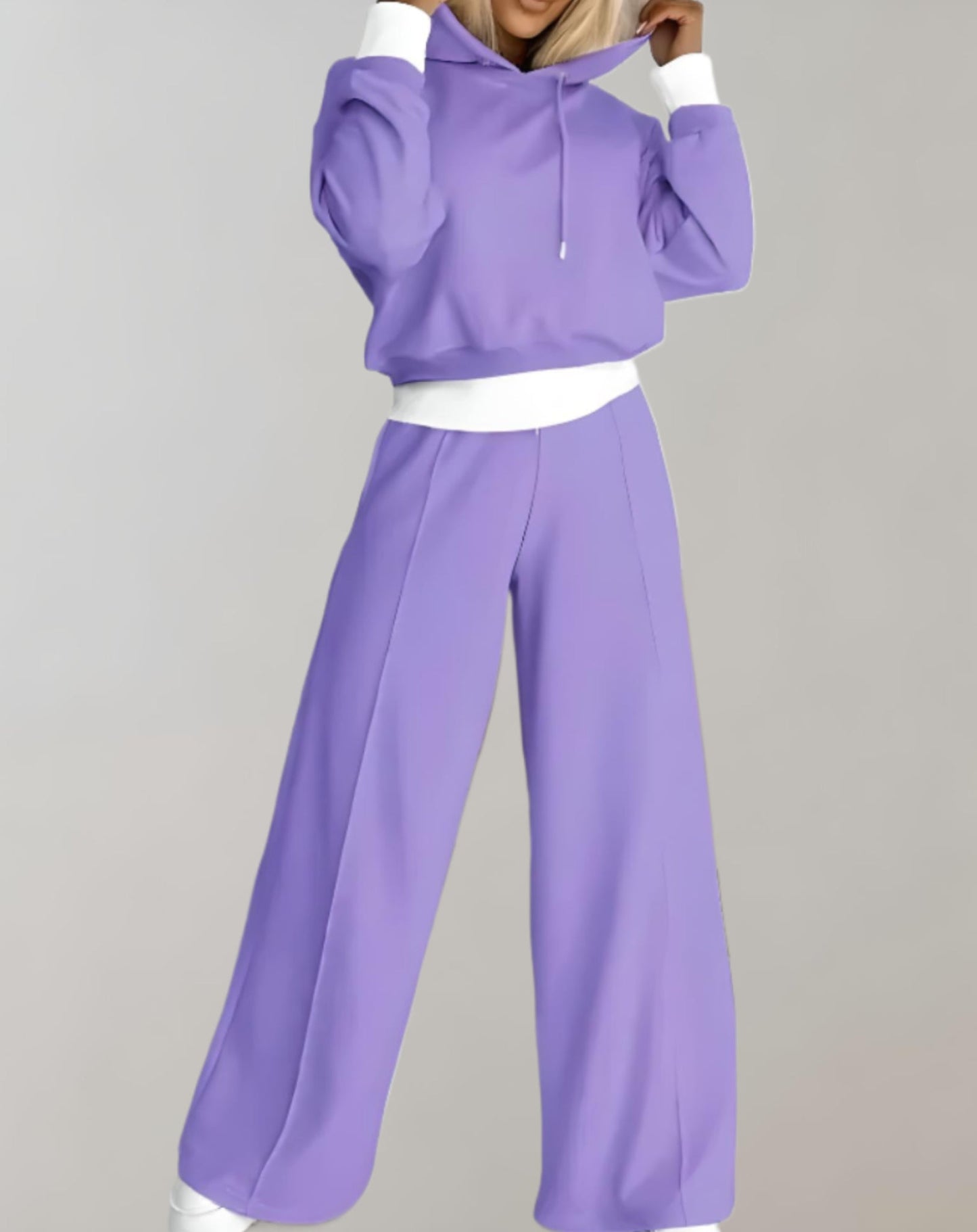 Damen Hoodie Jogginganzug Set Freizeitbekleidung