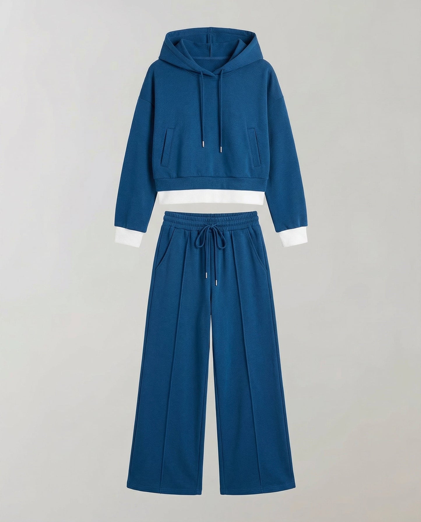 Damen Lounge Set Zweifarbig