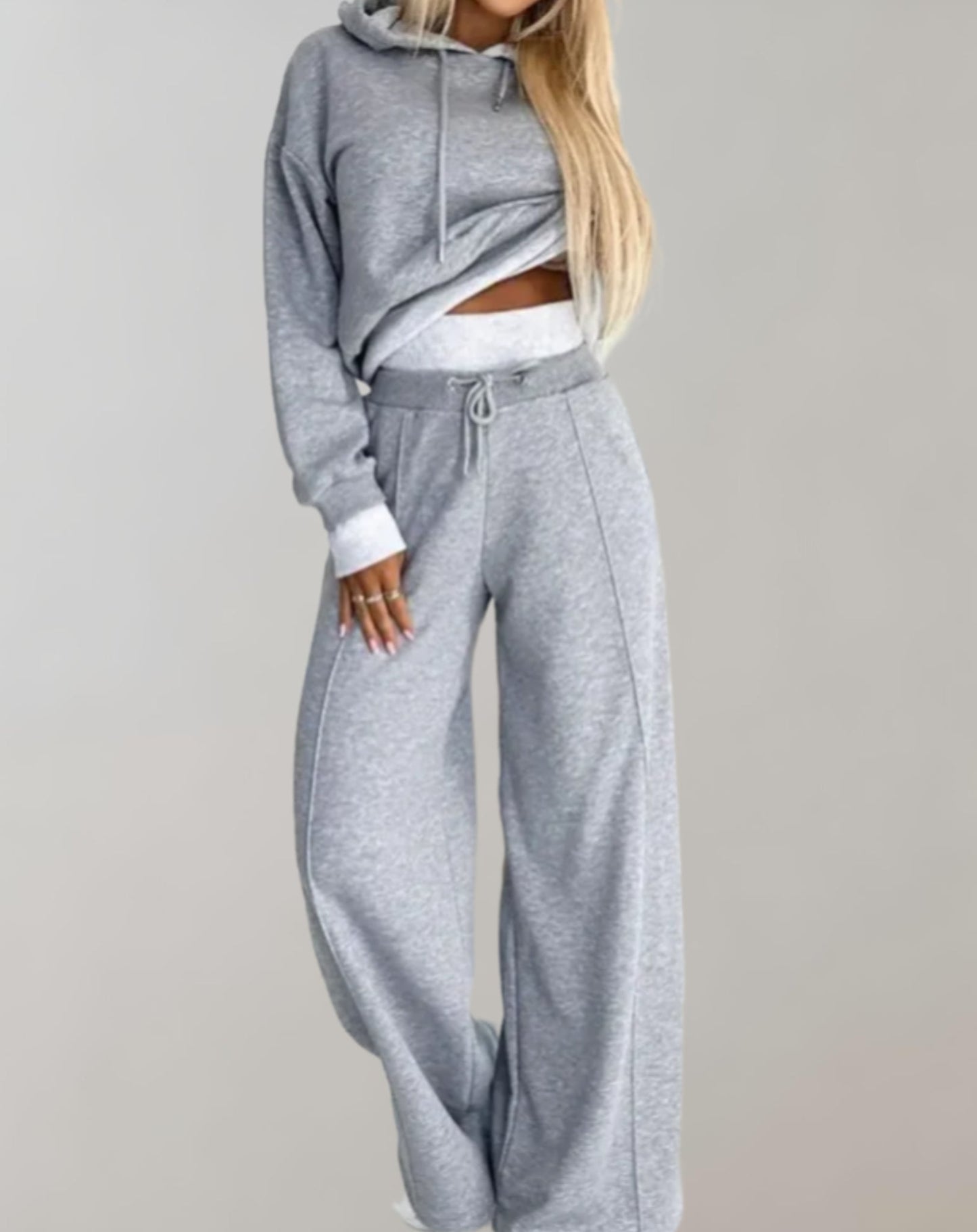Damen Hoodie Jogginganzug Set Freizeitbekleidung