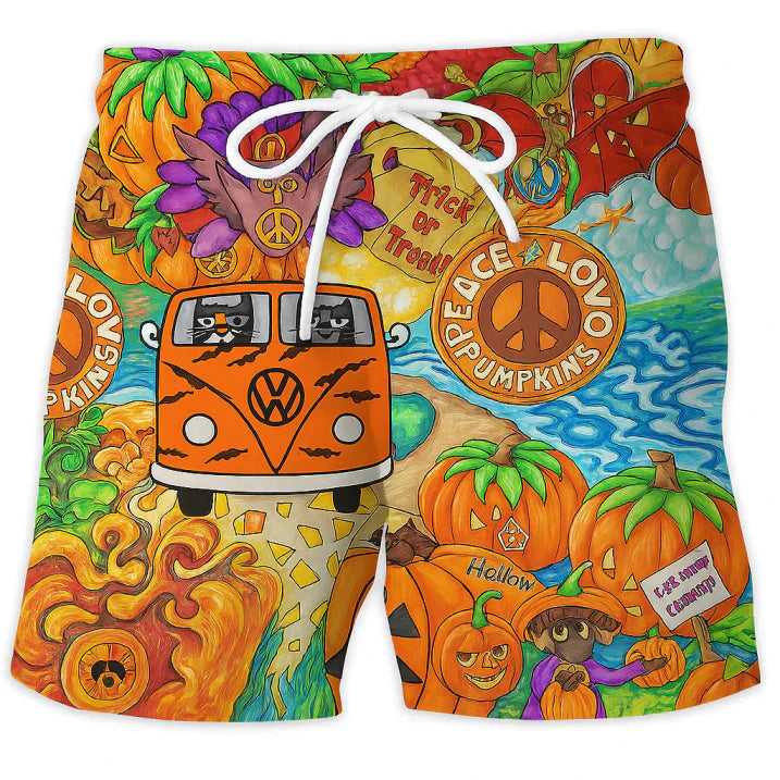 Herren Surf-Shorts Bedruckt Sommer