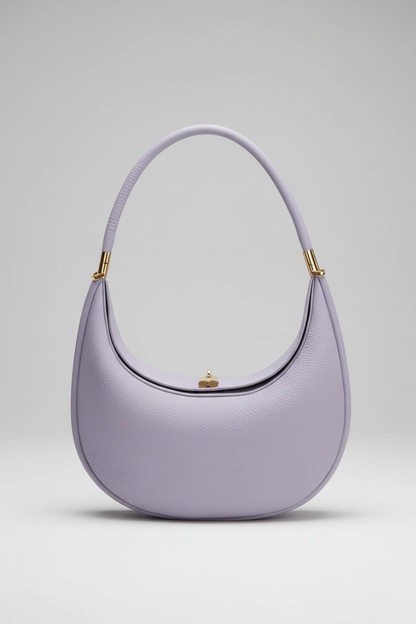 Damen Klassische Halbmond Schultertasche Einriemen