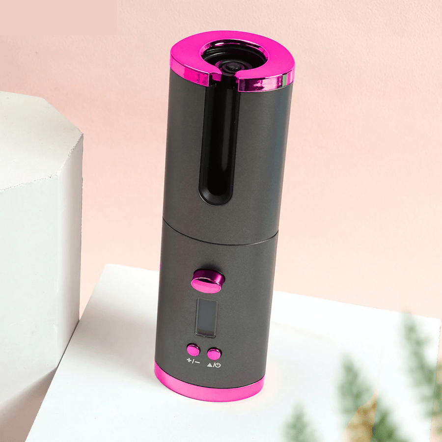 Kabelloser Lockenstyler Reise Lockeneisen Sanftes Styling