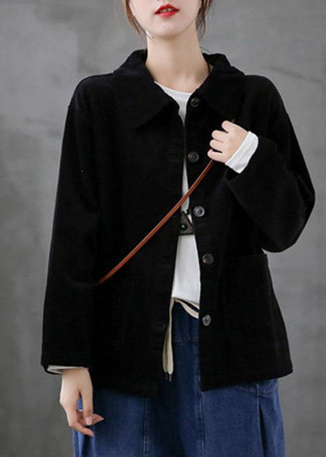Damen Corduroy-Jacket Langarm mit Taschen