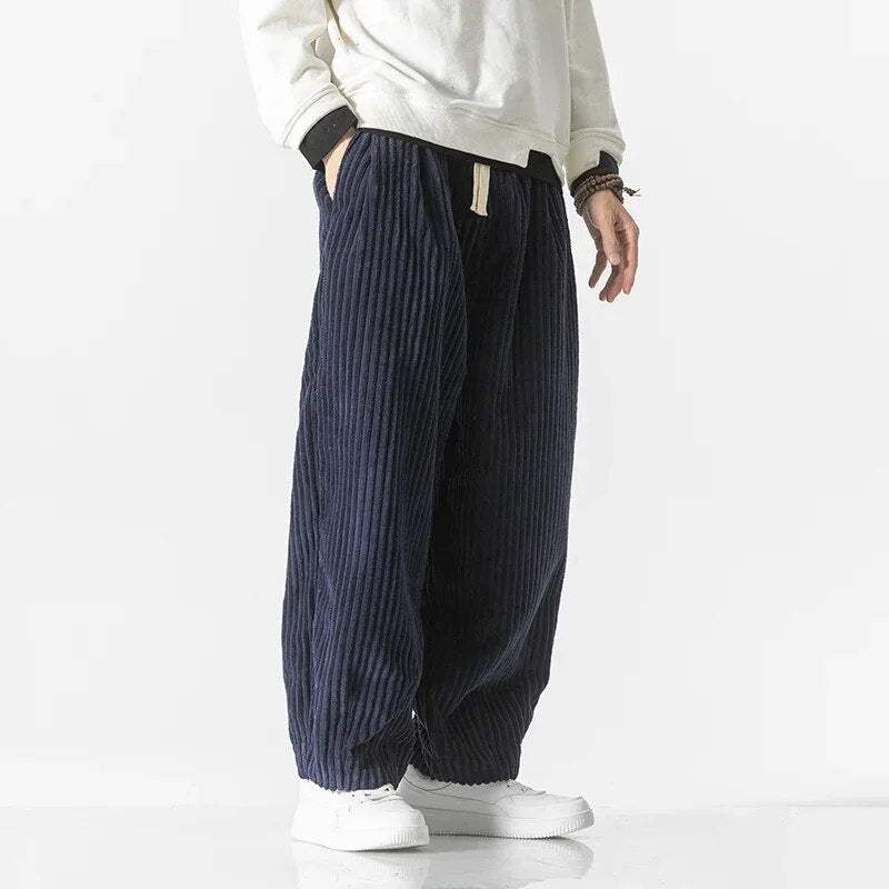 Männer Cordhose Relaxed Fit Jogger Cords