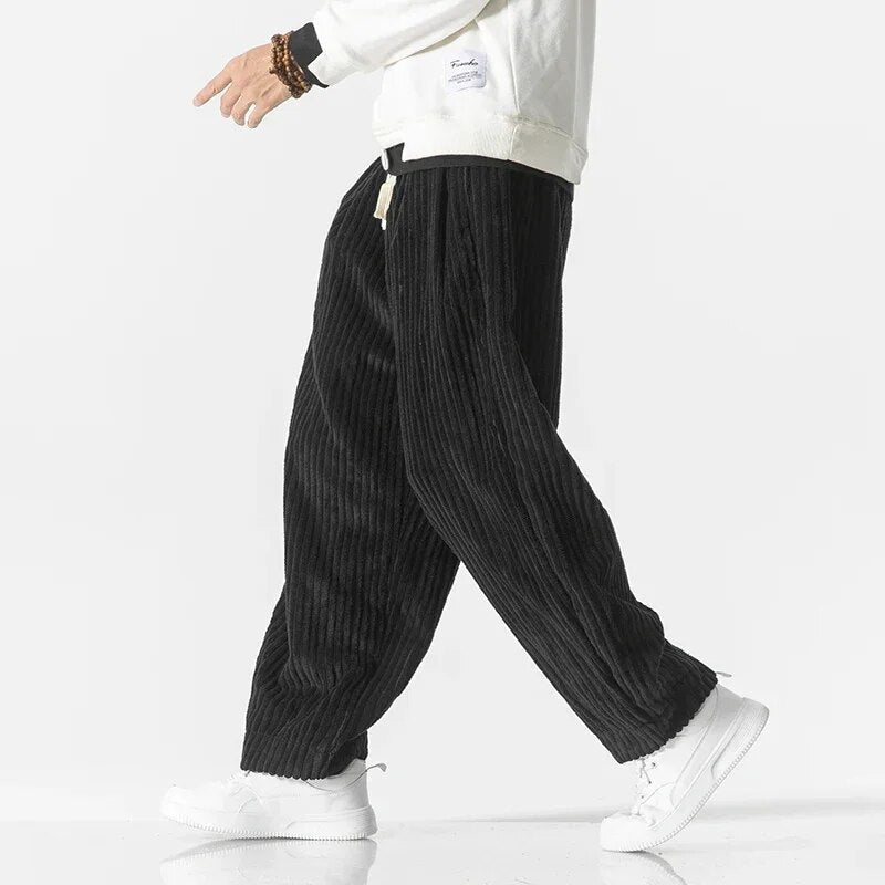 Männer Cordhose Relaxed Fit Jogger Cords