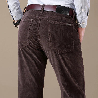 Herren Cordhosen Klassisch Regular
