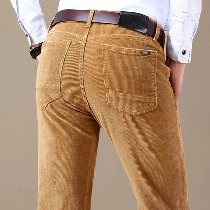 Herren Cordhosen Klassisch Regular