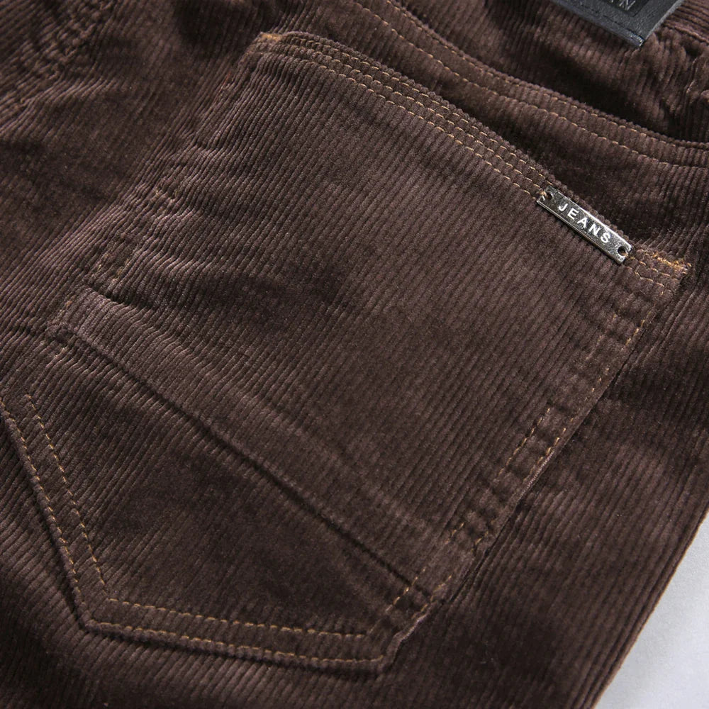 Herren Cordhose Stretch Bequem