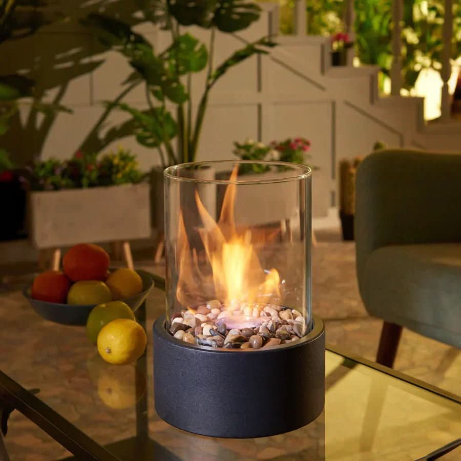 Bioethanol Tischkamin CosyFlame Modern Design Flammenbild
