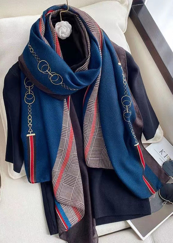 Damen Baumwollschal Leichtes Druckdesign