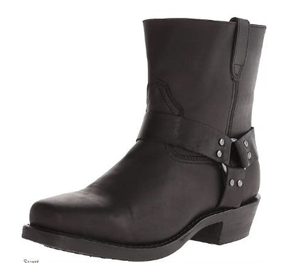 Männer Westernstiefel Mittelfristig Reißverschluss Leder Braun - Norvielle