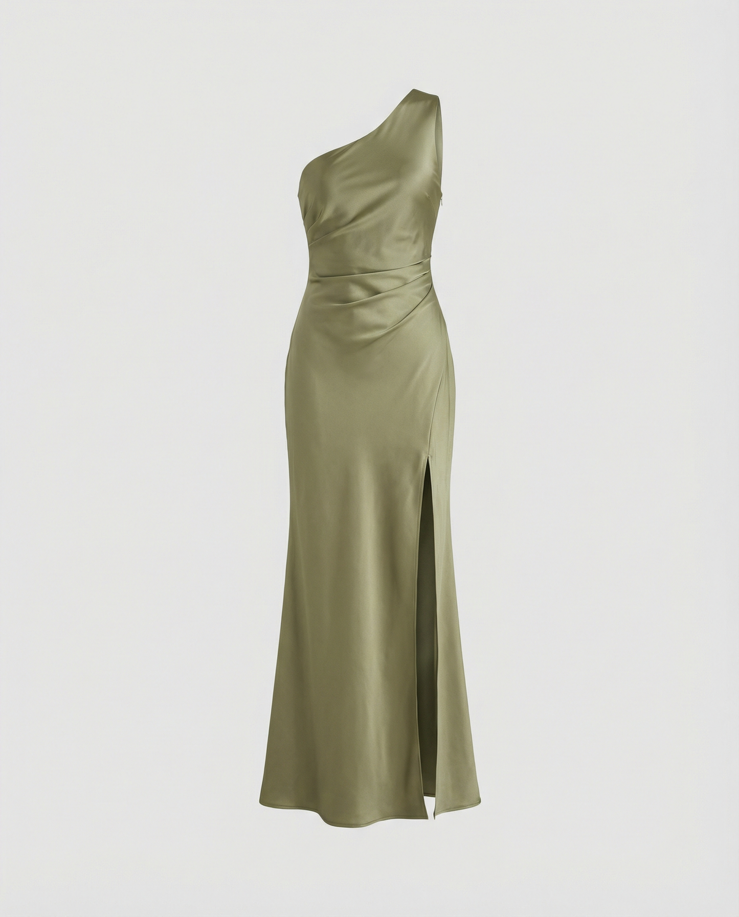 Damen Satin Abendkleid Elegant