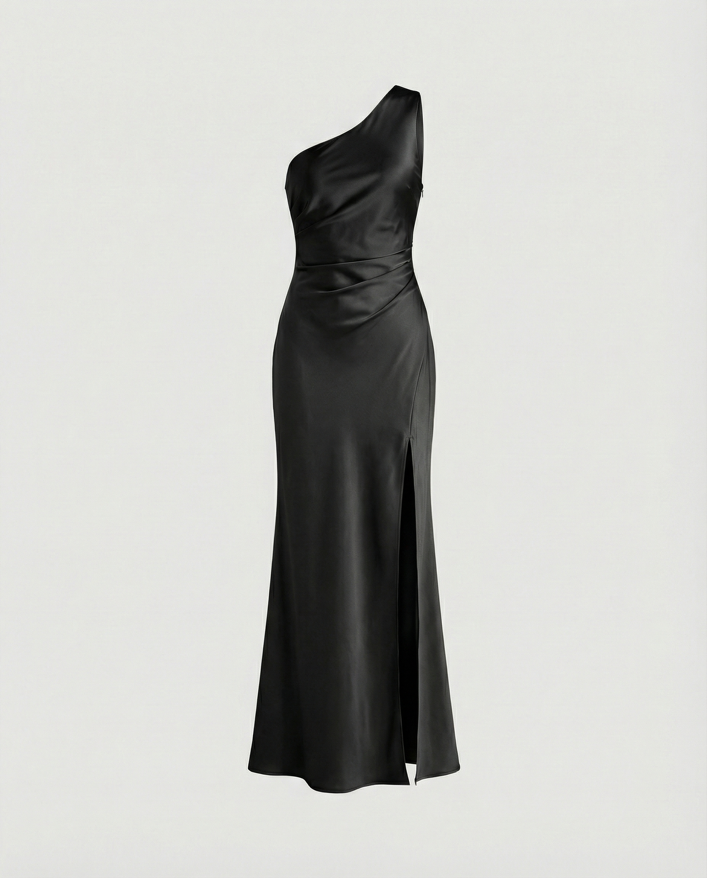 Damen Satin Abendkleid Elegant