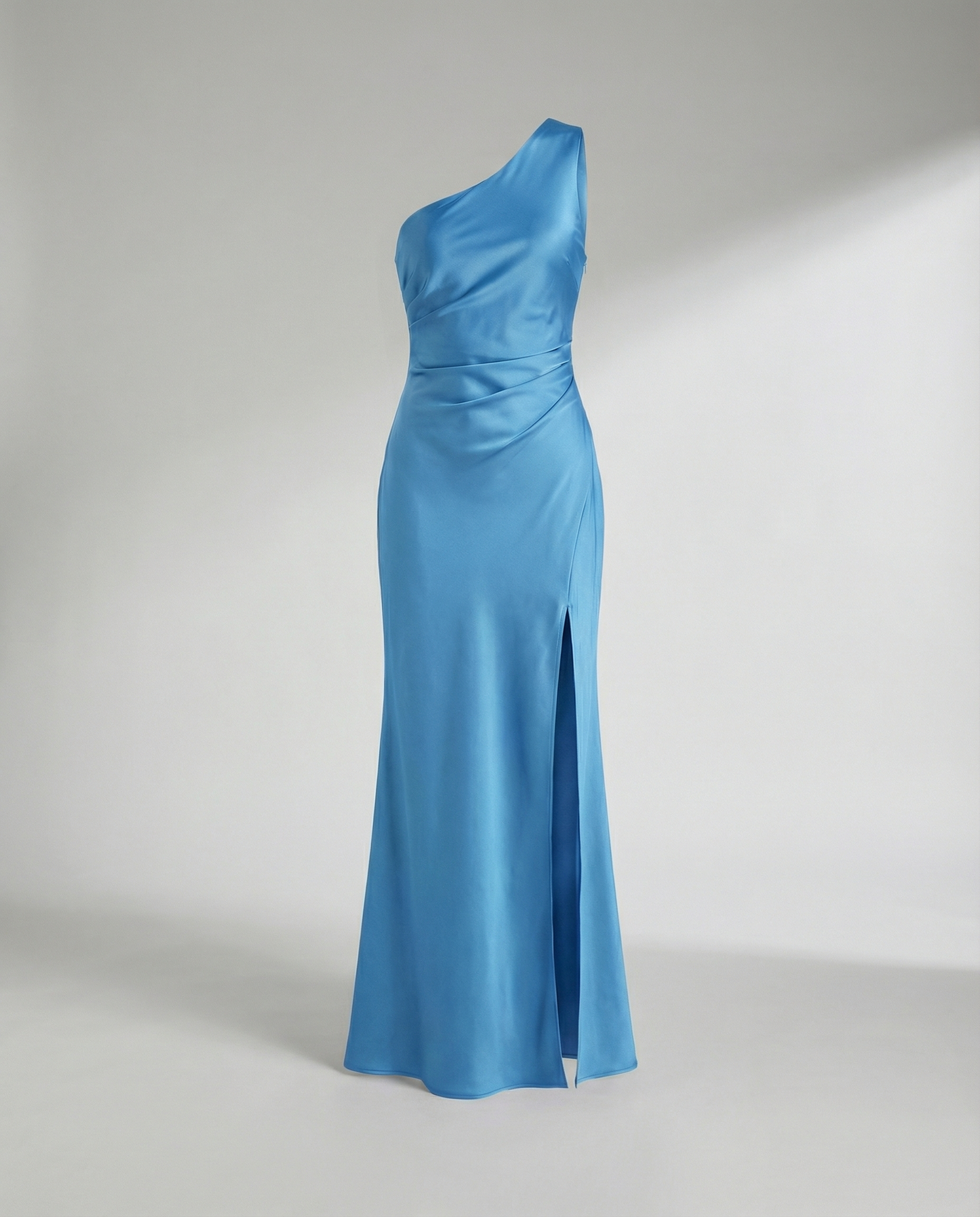 Damen Satin Abendkleid Elegant