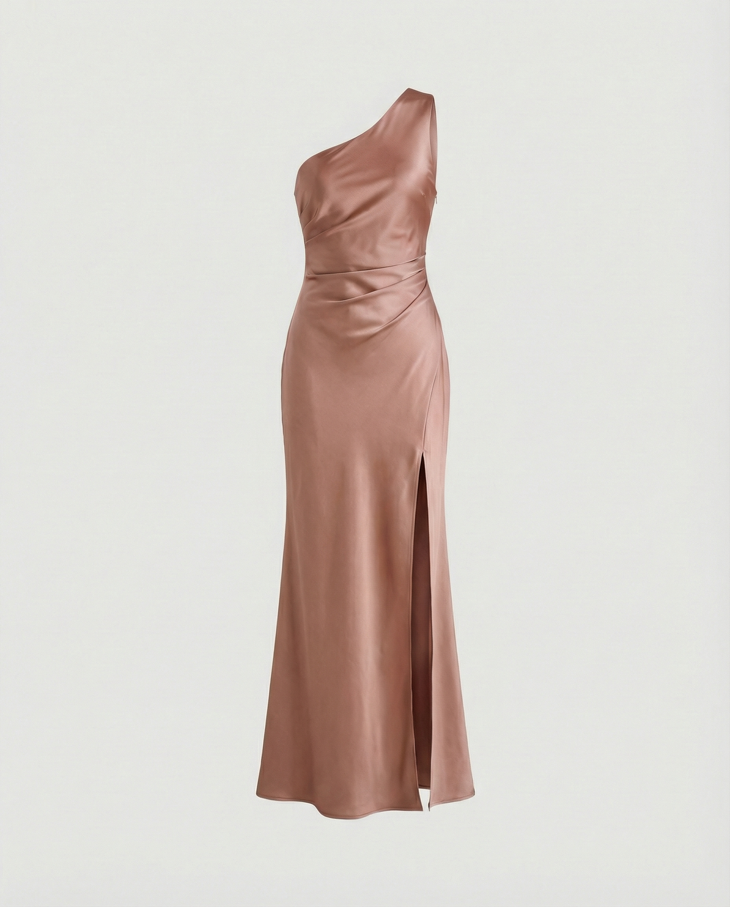 Damen Satin Abendkleid Elegant