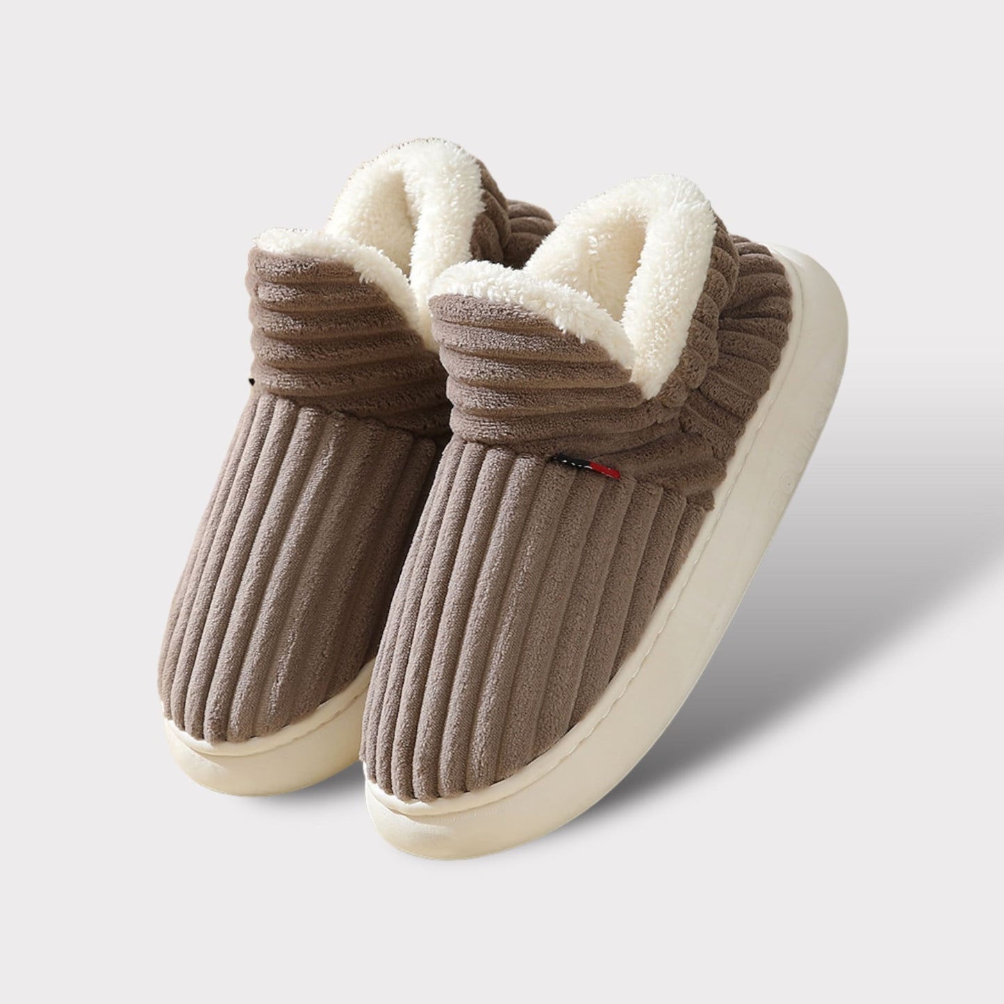 Weiche Fleece Hausschuhe Warm Winter → Weiche Fleece-Damen-Hausschuhe