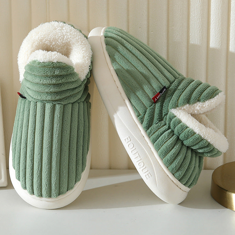 Weiche Fleece Hausschuhe Warm Winter → Weiche Fleece-Damen-Hausschuhe