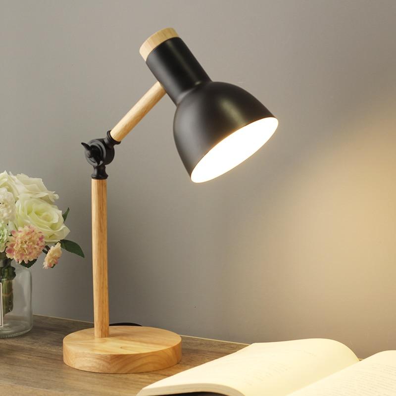 Holztischlampe Minimalistisch Skandinavisches Design